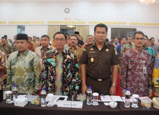 Wardan Hadiri Rapat Koordinasi se Provinsi